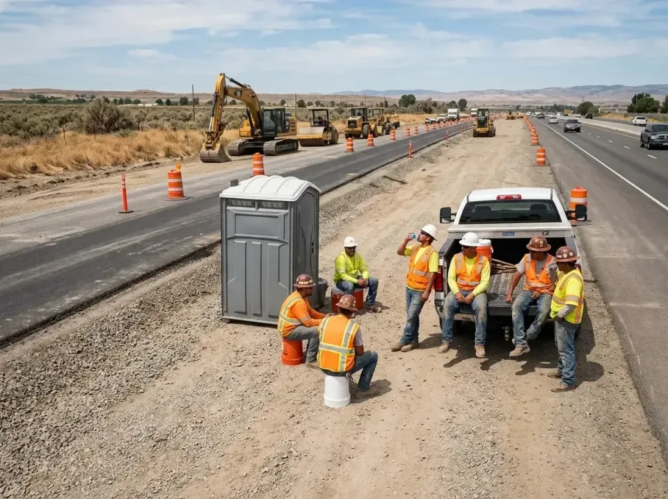 highway-road-construction-crew-007 — frequently asked questions, Porta Potty and Restroom Rentals in Moapa Valley, NV